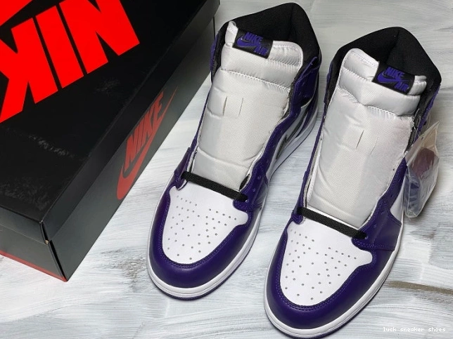 Reps LUCY Air 555088-500 High OG Purple Jordan Court 1 0722